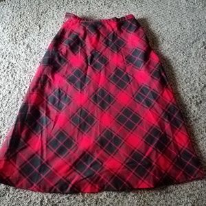 Vintage pendelton long skirt